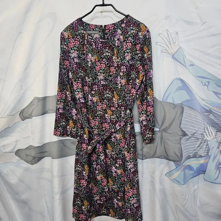[BUNJANG] Laura Ashley Floral Long Dress / 로라애슐리 플라워원피스