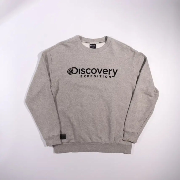 [BUNJANG] Discovery Logo Sweatshirt - B217 / 디스커버리 로고 맨투맨 B217