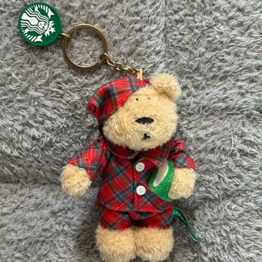 [BUNJANG] Starbucks Christmas Bear Keyring / 스타벅스 크리스마스 베어키링