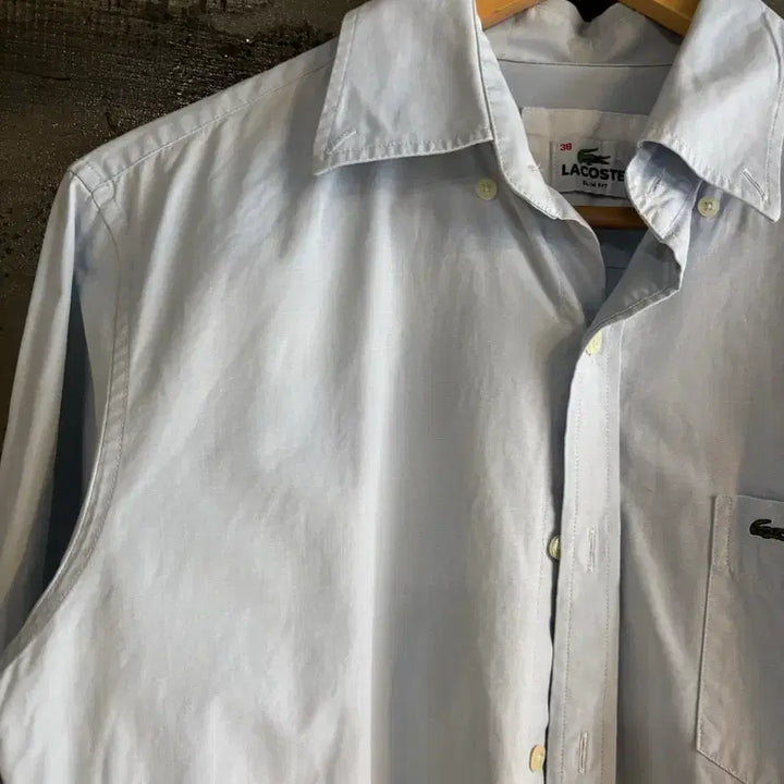 [BUNJANG] Lacoste Slim Fit Shirt / 라코스테 슬림핏 셔츠 38