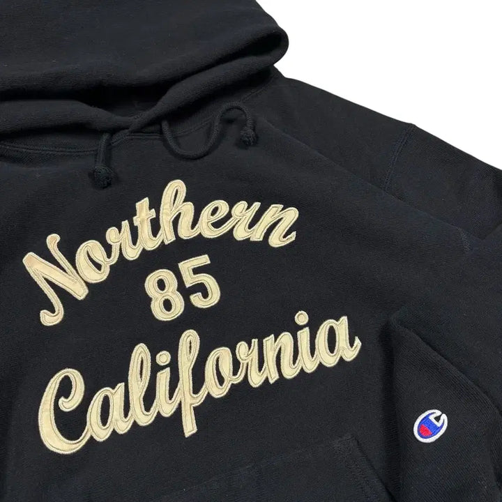 [BUNJANG] Champion Reverse Weave Hoodie / 챔피온 블랙컬러 리버스위브 후드티