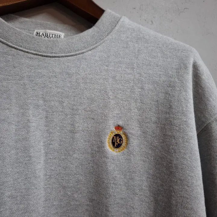 [BUNJANG] Marithe Francois Girbaud Gray Cotton Sweatshirt / 마리떼프랑소와저버 맨투맨XL