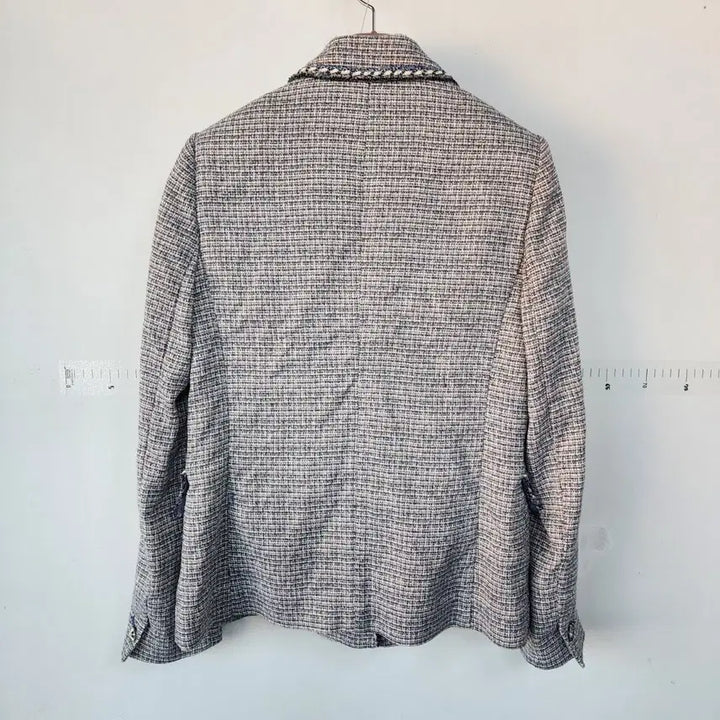 [BUNJANG] Olivia Lauren Navy Tweed Jacket / 올리비아로렌 트위드 자켓