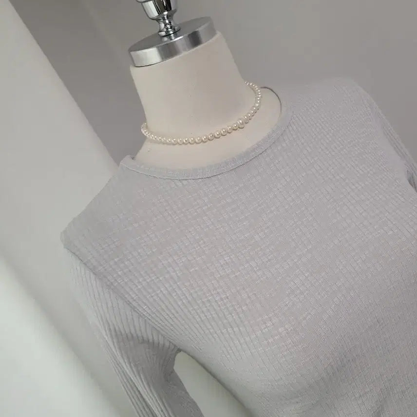 [BUNJANG] AB Modal Wave T-Shirt / 새-ab-모달웨이브티(복수할인)