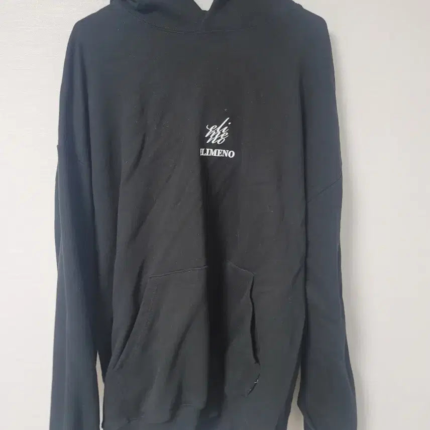 [BUNJANG] Elemyno Daisy Oversized Hoodie Black XL / [새상품] XL 엘리메노 데이지 오버핏 후드티셔츠 블랙