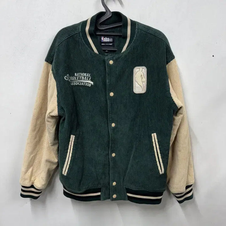 [SOLD OUT] [정품/160] NBA 여성 코듀로이 바시티 패딩 점퍼   SS