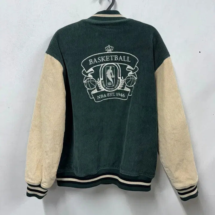 [SOLD OUT] [정품/160] NBA 여성 코듀로이 바시티 패딩 점퍼   SS