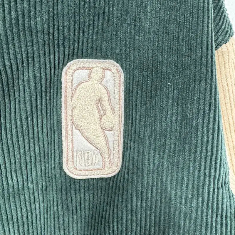 [SOLD OUT] [정품/160] NBA 여성 코듀로이 바시티 패딩 점퍼   SS