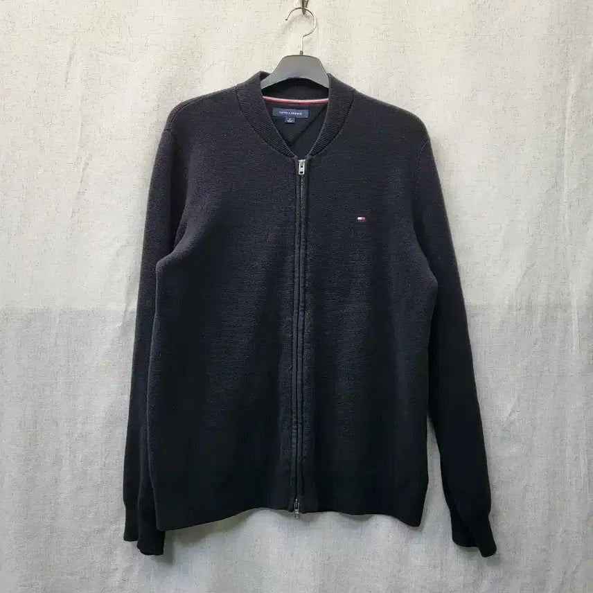 [BUNJANG] Tommy Hilfiger Two-Way Knit Zip-Up / 타미힐피거 투웨이 니트 집업