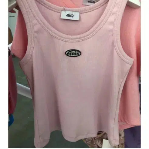 [BUNJANG] emis Pink Tank Top / emis 핑크 나시