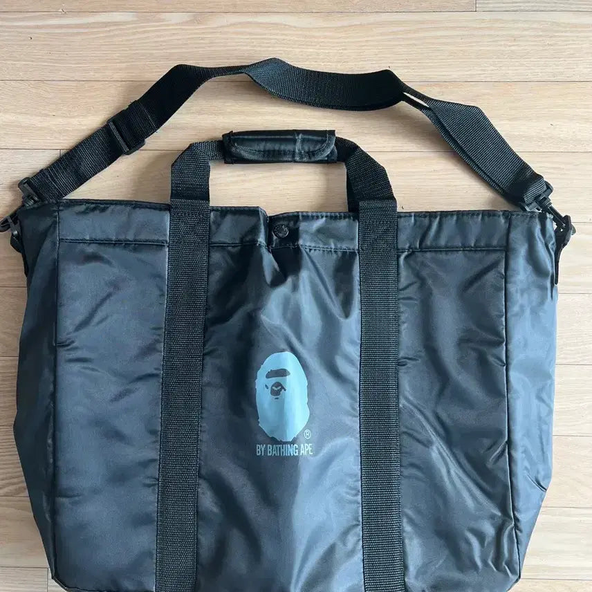 [BUNJANG] A Bathing Ape Black Tote Bag / 베이프 블랙 토트백 숄더백