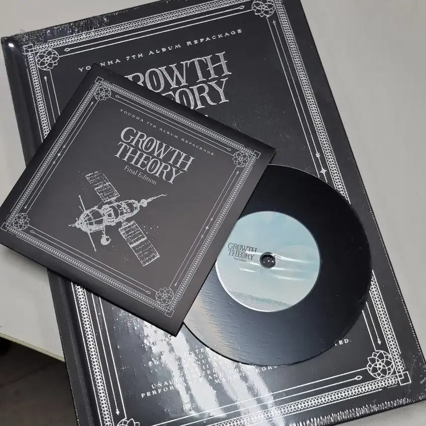 [BUNJANG] Younha Growth Theory Repackage Album + LP Coaster Bundle Set / 윤하 7집 리패키지앨범 미개봉 &amp;LP코스터 한정판매 굿즈 세트 판매