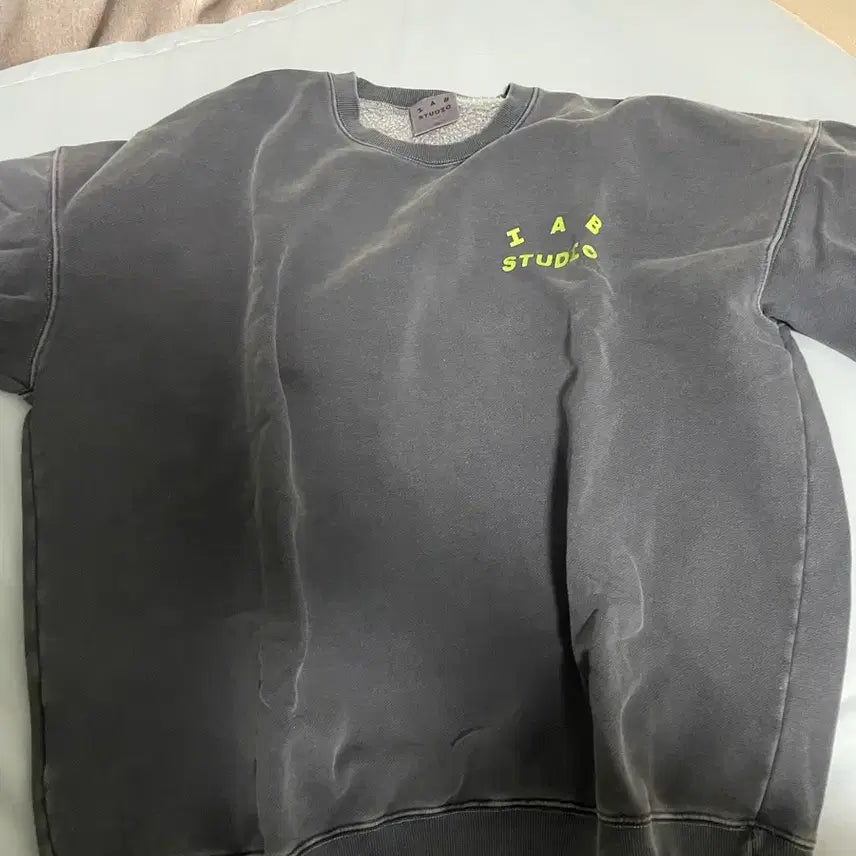 [BUNJANG] IAB Studio Pigment Sweatshirt Navy / [XL] 아이앱 피그먼트 맨투맨 네이비