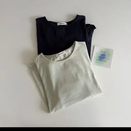 [BUNJANG] Tension Frill T-shirt / 새-텐션프릴티(복수할인)