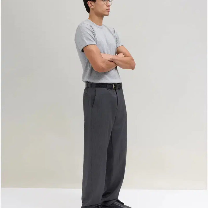 [BUNJANG] JJJJound Striped Wool Trouser / [32] 자운드 스트라이프 울 트라우저