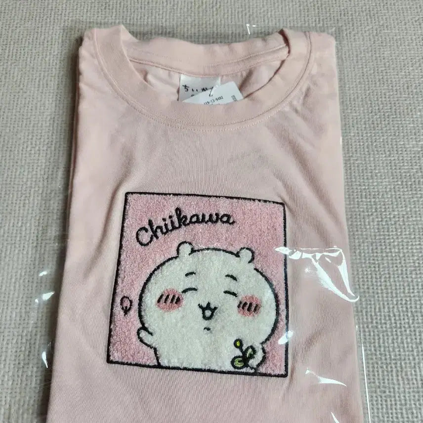 [BUNJANG] Muun.dojakgwi Chiikawa Pink T-shirt / 먼작귀 치이카와 핑크 반팔 티셔츠
