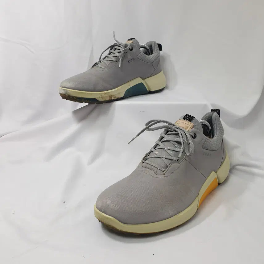 [BUNJANG] Ecco Golf Biom H4 Gray Golf Shoes / 빈티지하서 275 에코 골프 바이옴 H4 그레이 골프화