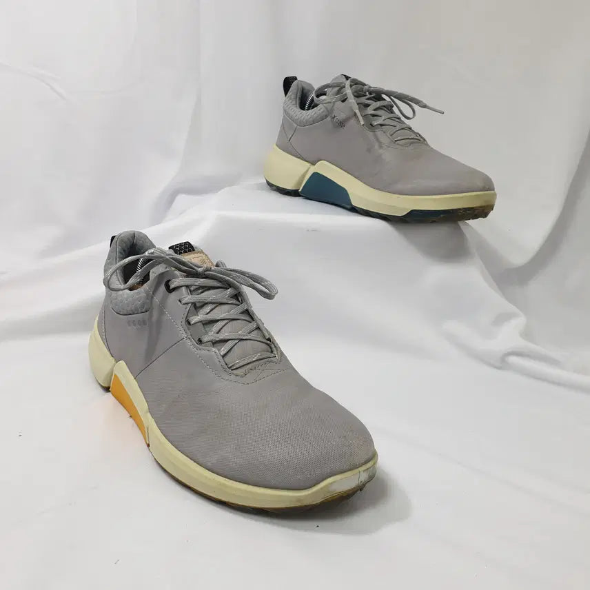 [BUNJANG] Ecco Golf Biom H4 Gray Golf Shoes / 빈티지하서 275 에코 골프 바이옴 H4 그레이 골프화