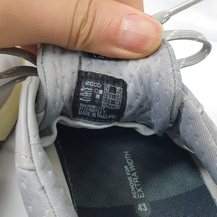 [BUNJANG] Ecco Golf Biom H4 Gray Golf Shoes / 빈티지하서 275 에코 골프 바이옴 H4 그레이 골프화