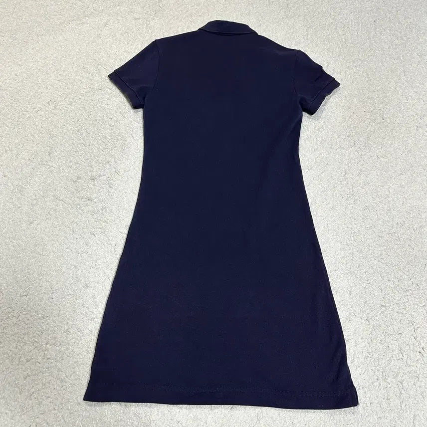 [BUNJANG] Lacoste Navy Pique Short Sleeve Dress (Size 95) / 라코스테 네이비 피케 반팔 원피스 95