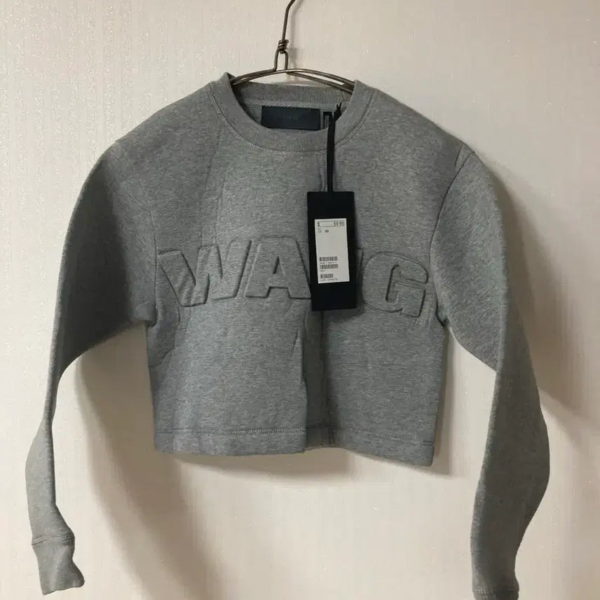 [BUNJANG] Alexander Wang x H&amp;M Crop Sweatshirt (XS) / (xs) 알렉산더왕 x H&amp;M 크롭 스웻셔츠