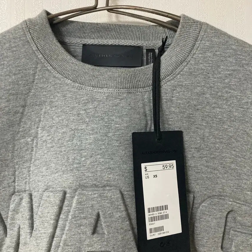 [BUNJANG] Alexander Wang x H&amp;M Crop Sweatshirt (XS) / (xs) 알렉산더왕 x H&amp;M 크롭 스웻셔츠