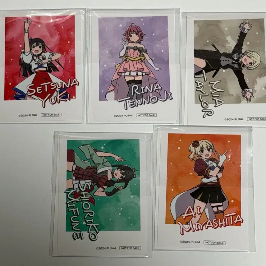[BUNJANG] Love Live! Nijigasaki The Movie Special Illustration Polaroid Set / 러브라이브 니지가사키 완결편 2장 특전 일러스트 폴라로이드 세트