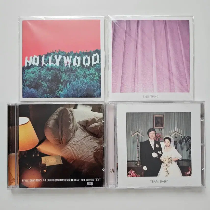 [BUNJANG] The Black Skirts Jo Hyu-il CD Bundle Set / 검정치마 조휴일 cd EVERYTHING 외 1종 일괄
