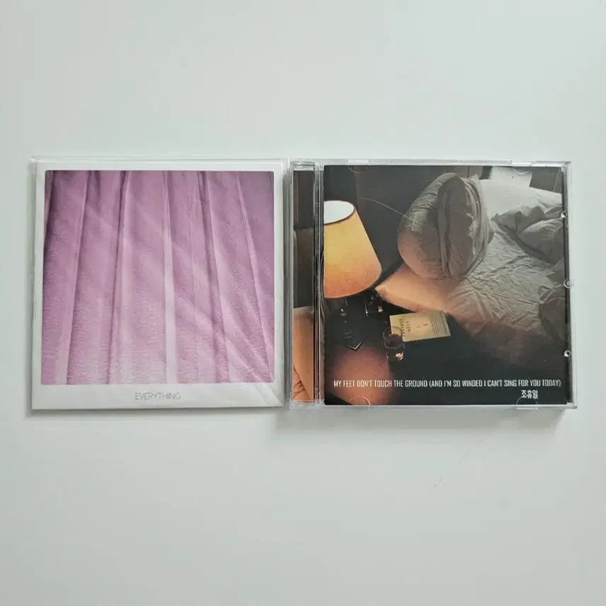 [BUNJANG] The Black Skirts Jo Hyu-il CD Bundle Set / 검정치마 조휴일 cd EVERYTHING 외 1종 일괄