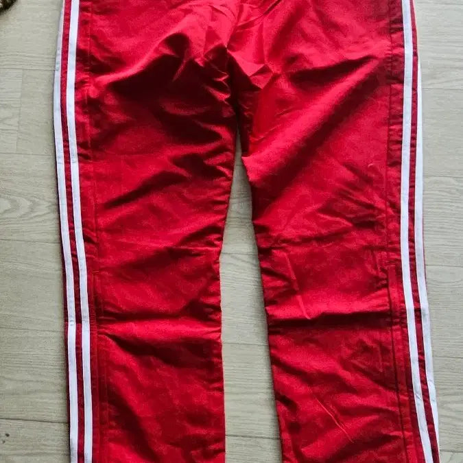 [BUNJANG] Adidas Three-Stripe Training Pants / 아디다스 3선 트레이닝 레드