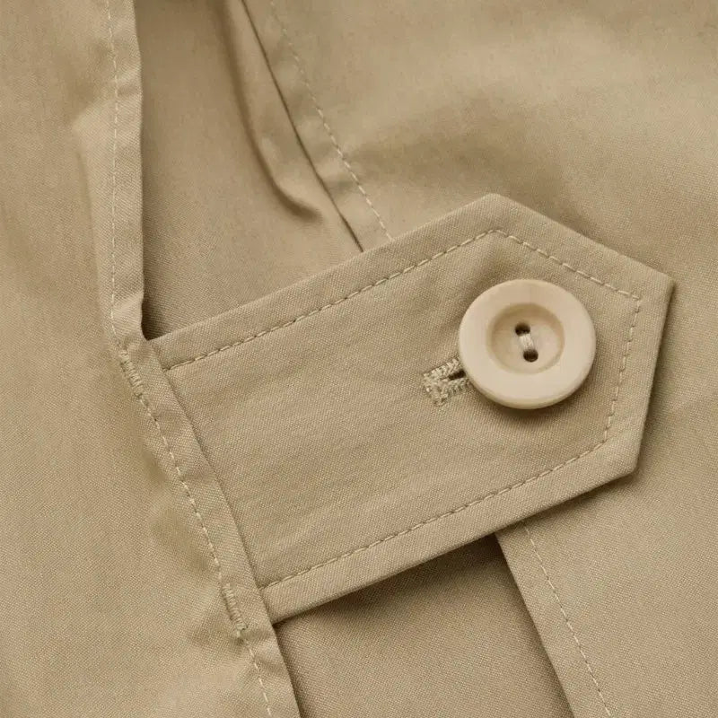 [BUNJANG] COS Cropped Trench Coat Short Cape Beige / COS 크롭 트렌치 코트 숏 케이프 베이지 새상품