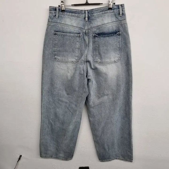 [BUNJANG] Triple J 31-inch Washed Denim Jeans / [31 inch] 트리플J 워싱 데님 팬츠 청바지