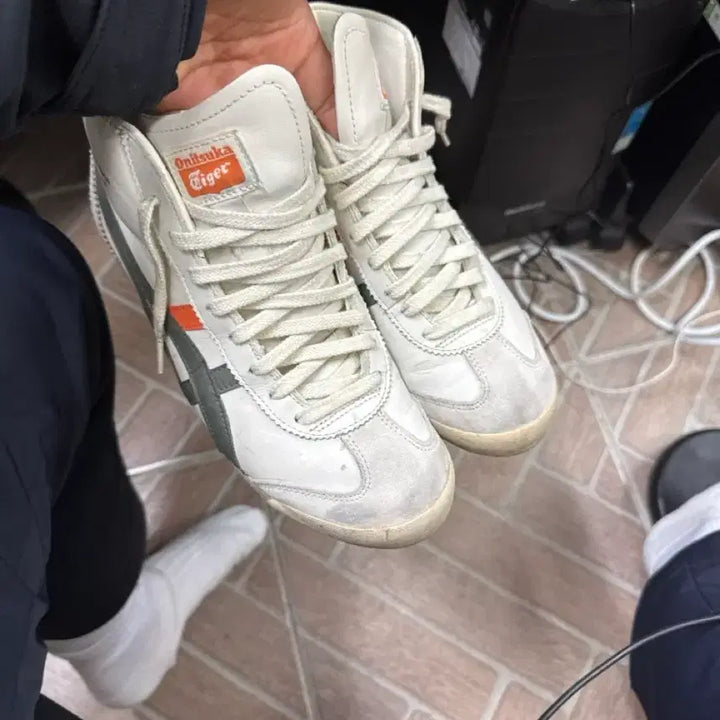 [BUNJANG] Onitsuka Tiger THL328 High-Top Sneakers / 오니츠카 타이거 250