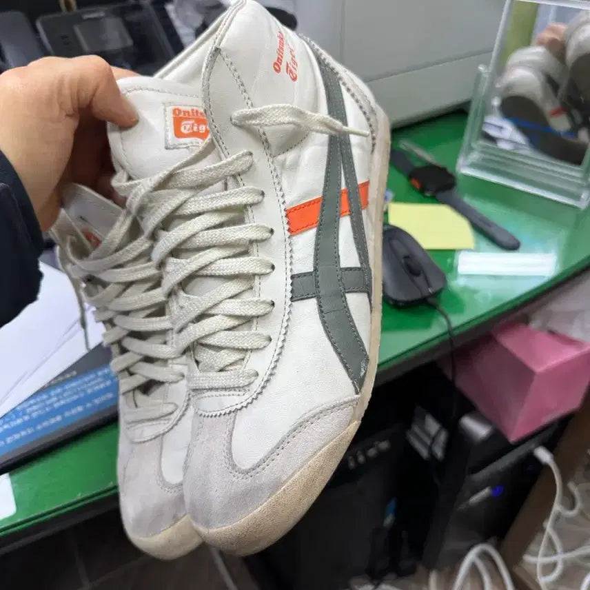 [BUNJANG] Onitsuka Tiger THL328 High-Top Sneakers / 오니츠카 타이거 250