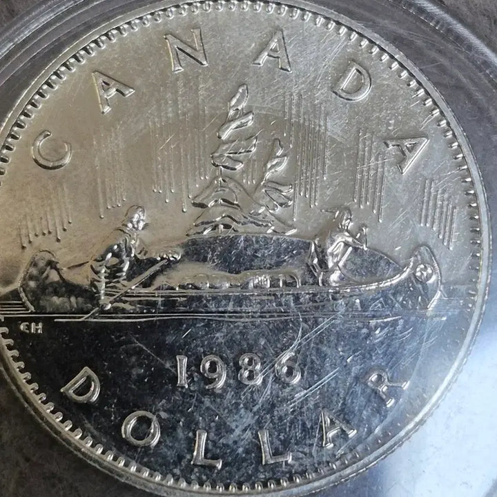 [BUNJANG] Canada 1 Dollar Proof Coin (1986) / 1986년 캐나다 1달러 주화 프루프