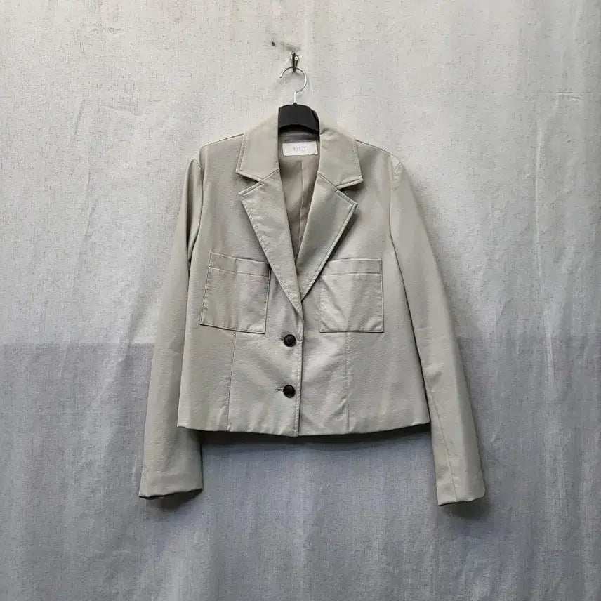 [BUNJANG] Visit in New York Leather Jacket / 비지트인뉴욕 가죽 자켓