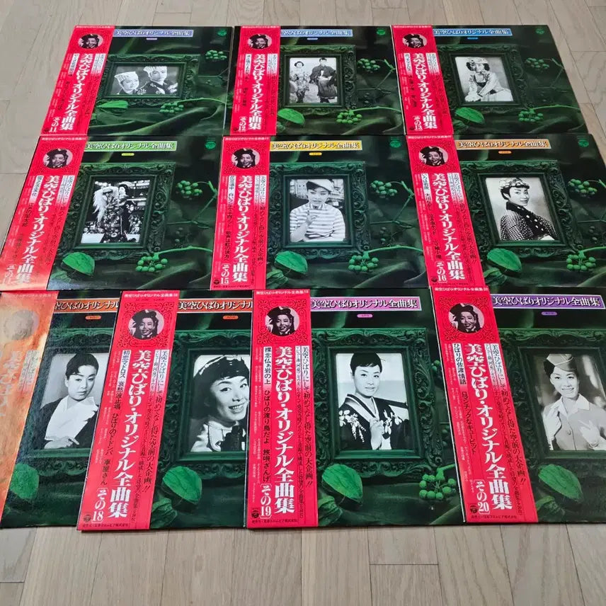 [BUNJANG] Misora Hibari Original Complete Album Set 30LP (Final Edition) / 미소라히바리 오리지널 전곡집 세트반 30LP(완결판)