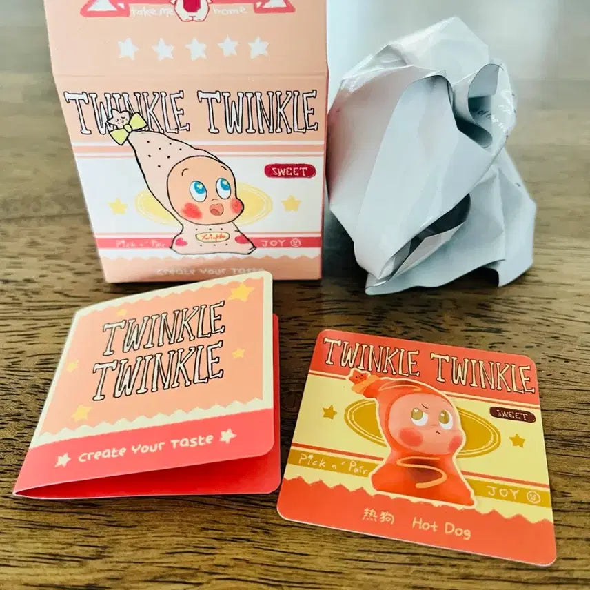 [BUNJANG] Pop Mart "Little Star" Hot Dog Combination Blind Box (Sealed) / 팝마트 작은별 맛조합 핫도그 팝니다.(미개봉)