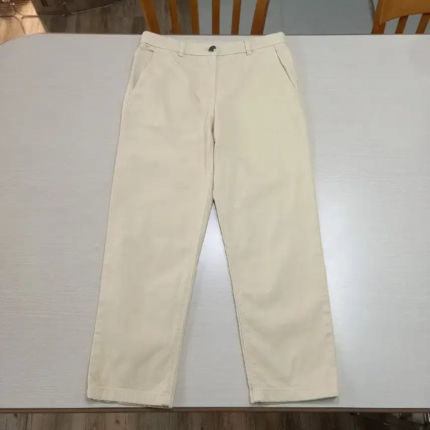[BUNJANG] SYSTEM Slim Straight Chino Pants / 28 SYSTEM 스판 슬림일자 치노 연베이지 28-923