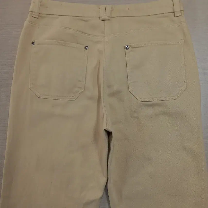 [BUNJANG] SYSTEM Slim Straight Chino Pants / 28 SYSTEM 스판 슬림일자 치노 연베이지 28-923