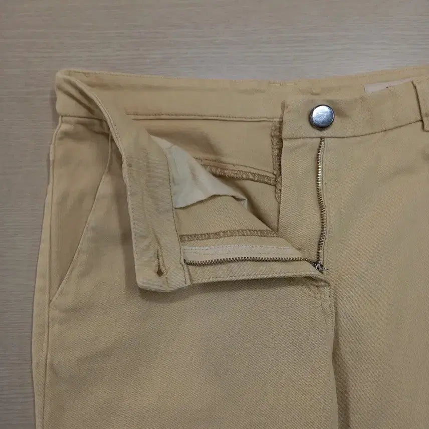 [BUNJANG] SYSTEM Slim Straight Chino Pants / 28 SYSTEM 스판 슬림일자 치노 연베이지 28-923
