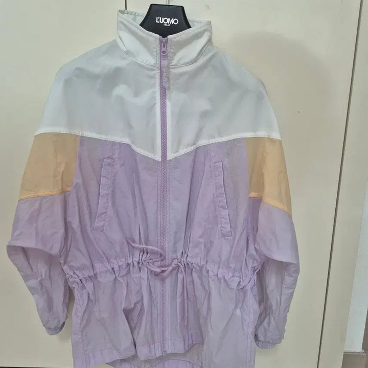 [SOLD OUT] 휠라 Fila 바람막이 자켓 라벤더 컬러 스몰 새상품