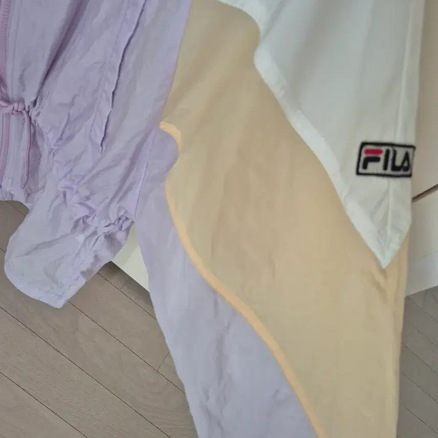 [SOLD OUT] 휠라 Fila 바람막이 자켓 라벤더 컬러 스몰 새상품