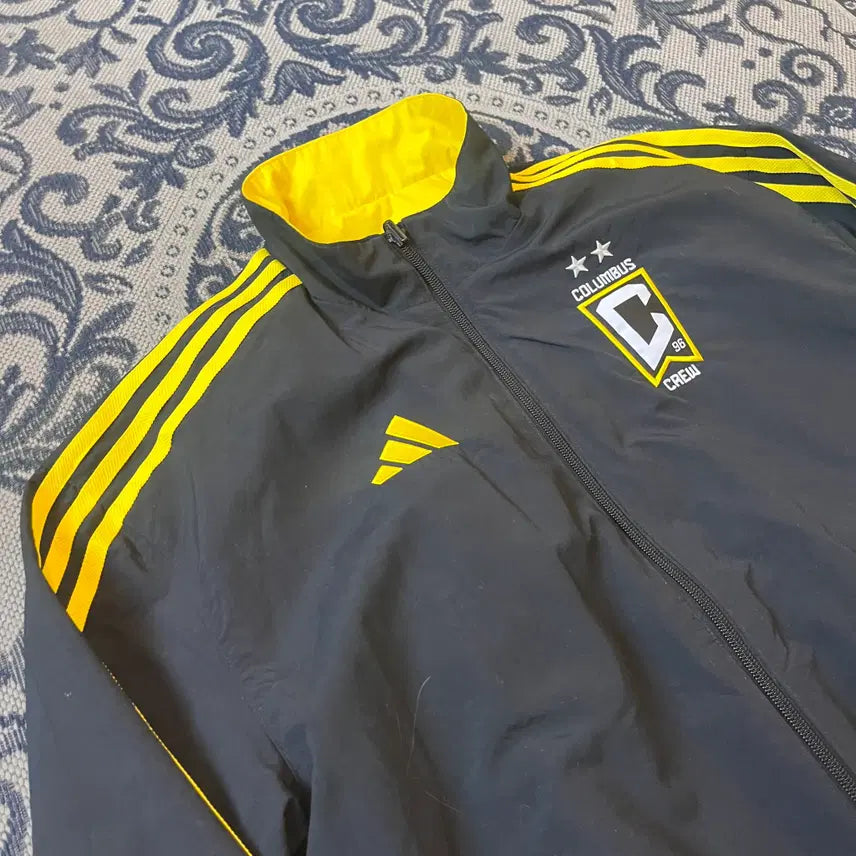 [BUNJANG] Adidas Columbus Crew Reversible Jacket / M 아디다스 MLS 콜럼버스크루 리버서블 자켓/W2626