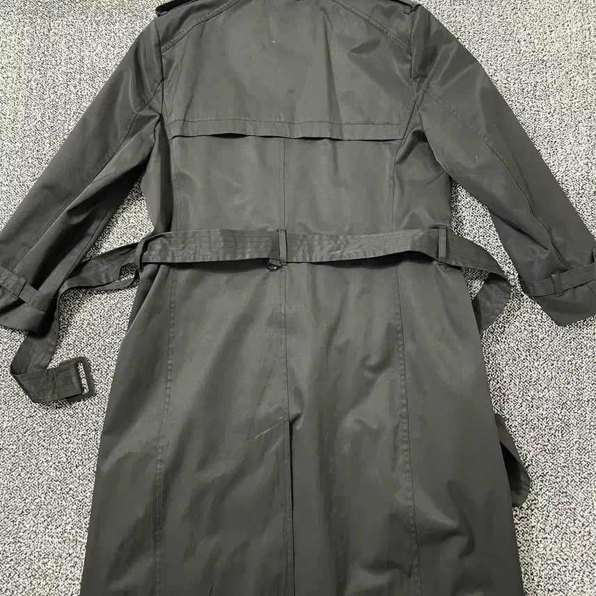 [BUNJANG] DKNY Vintage Trench Coat with Belt / 빈티지9. DKNY 트렌치 코트 블랙 벨트 포함