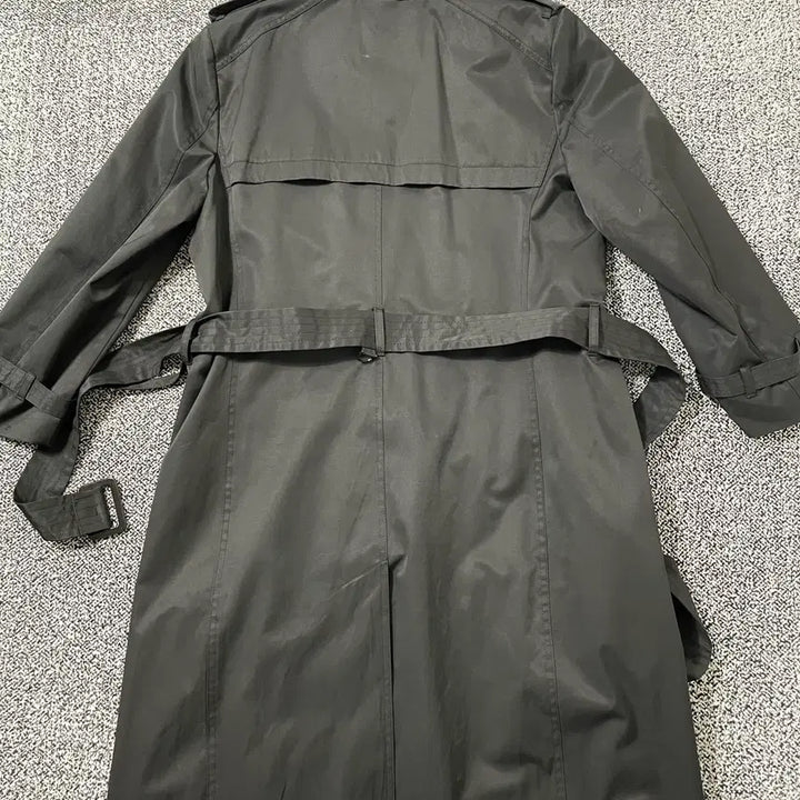 [BUNJANG] DKNY Vintage Trench Coat with Belt / 빈티지9. DKNY 트렌치 코트 블랙 벨트 포함