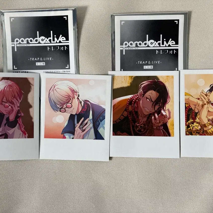 [BUNJANG] Paradox Live Yeon Ha Jun &amp; Suiseki Iori Photocard / 파라독스 라이브 Paradox Live 포토카트 연하준 스이세키 이오리
