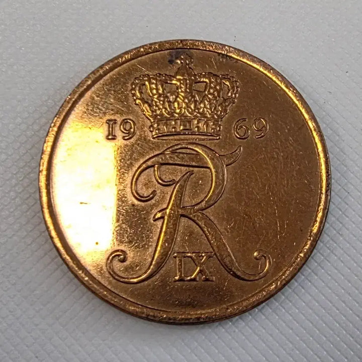[BUNJANG] Denmark 5 Ore Coin zk-1627 / 덴마크 5오레 동전 zk-1627