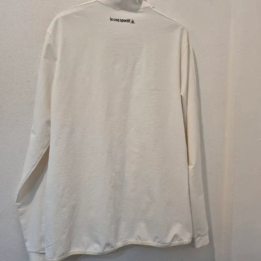 [BUNJANG] Le Coq Sportif White Track Jacket / 르꼬끄 스포르티브 화이트 트랙 자켓