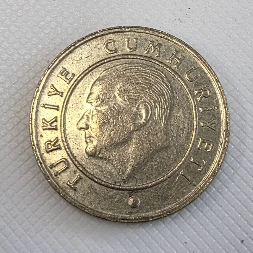 [BUNJANG] Turkey 5 Kurus Coin / 튀르키예 5 쿠루쉬 동전 zk-1628
